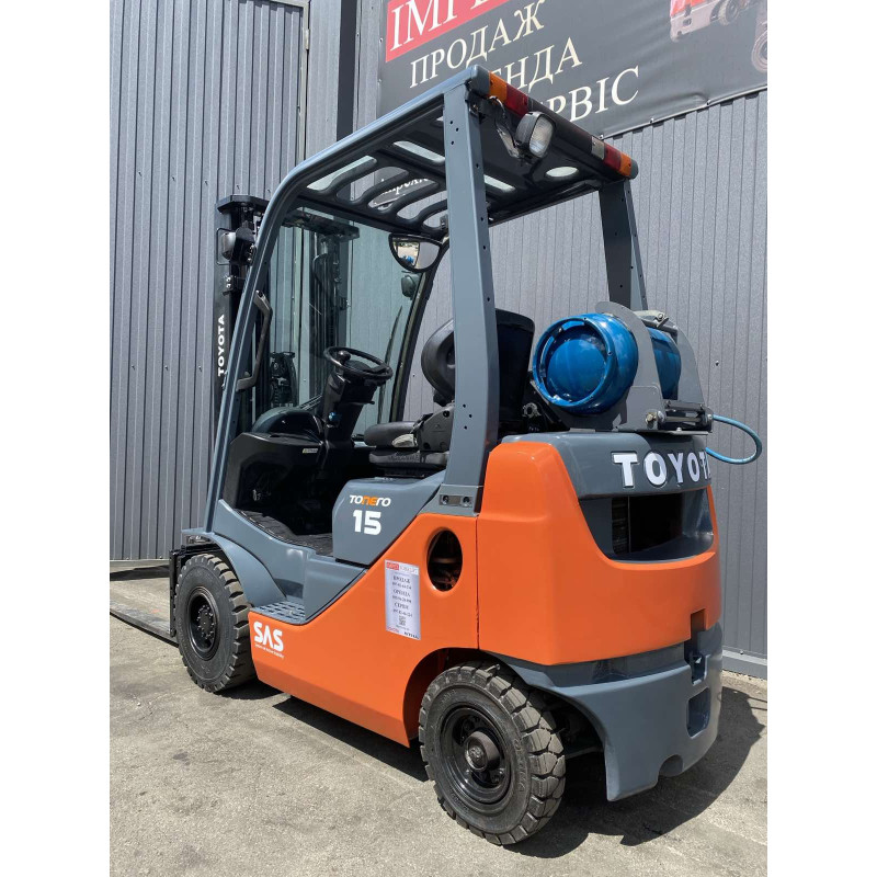 Газовый погрузчик TOYOTA 02-8FGF15