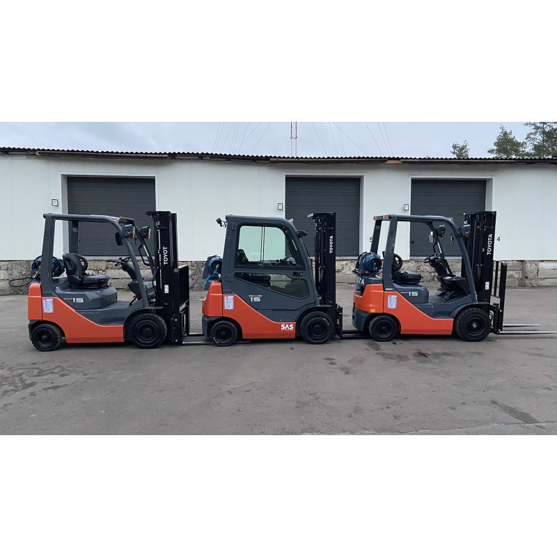 Газовий навантажувач TOYOTA 02-8FGF15