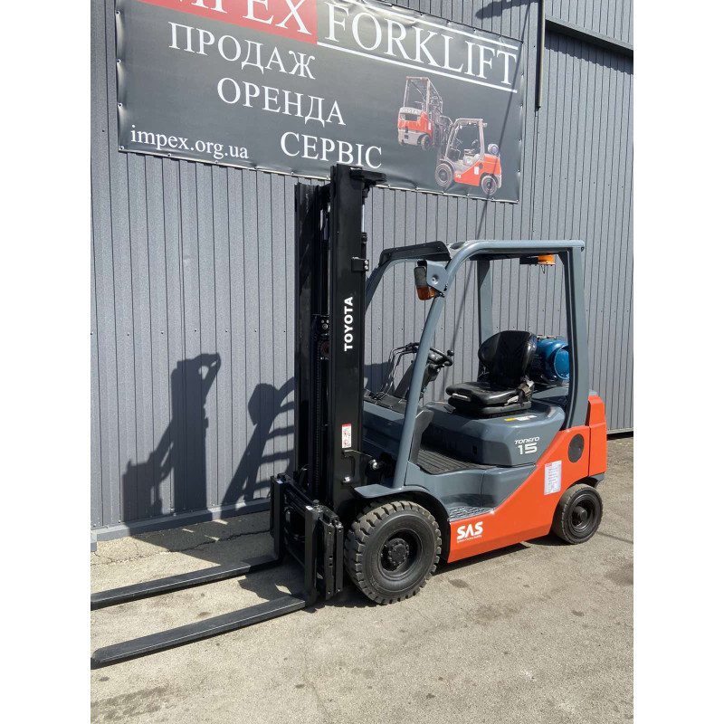 Газовий навантажувач TOYOTA 02-8FGF15