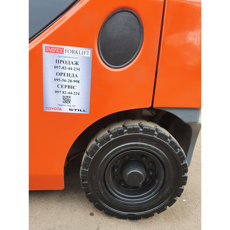 Газовый погрузчик TOYOTA 02-8FGF15