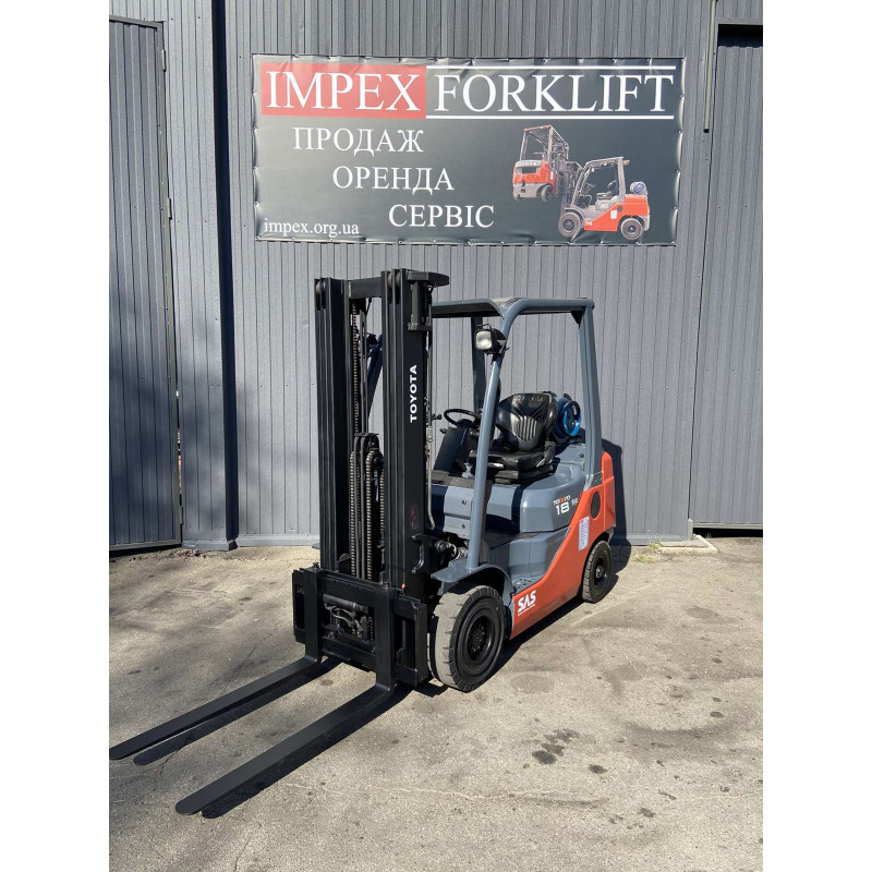 Газовый погрузчик TOYOTA 02-8FGF18