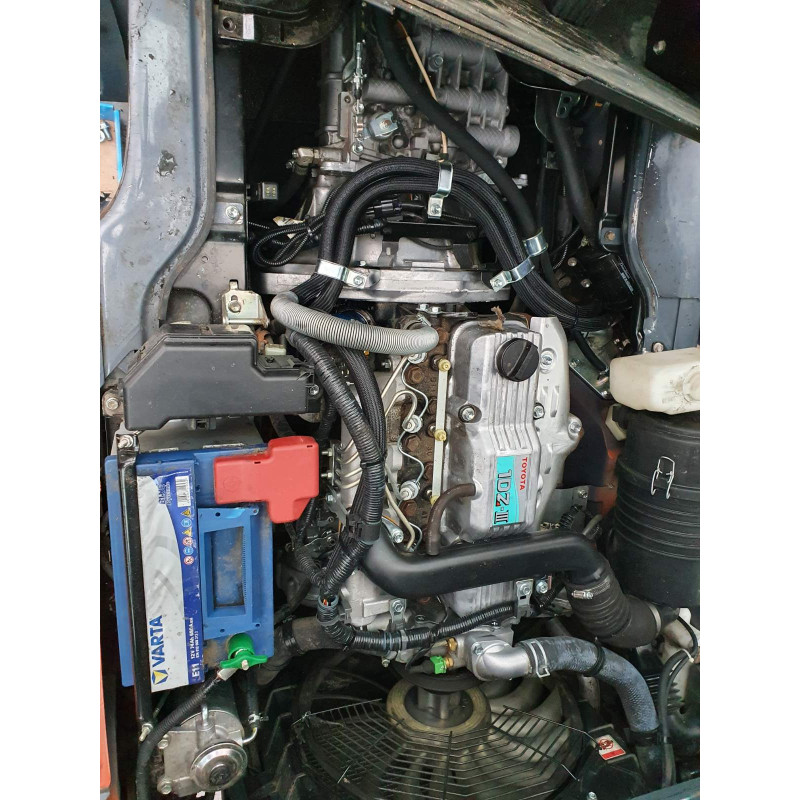 Дизельний навантажувач TOYOTA 02-8FDF20.