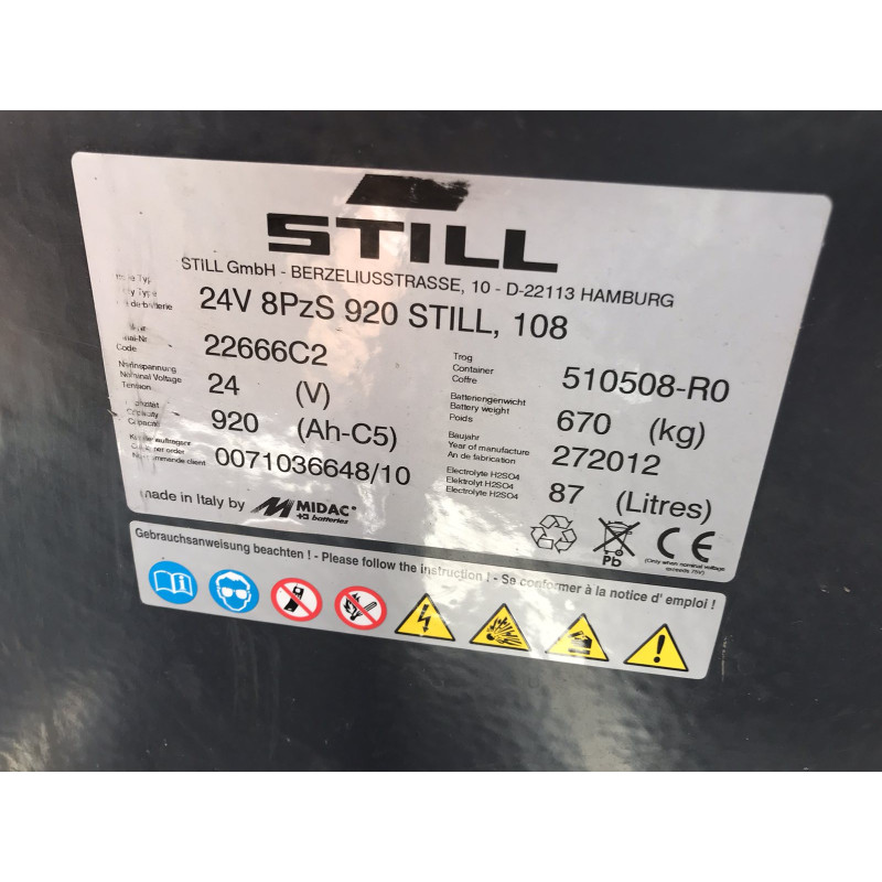 Електричний навантажувач Still RX 50-15