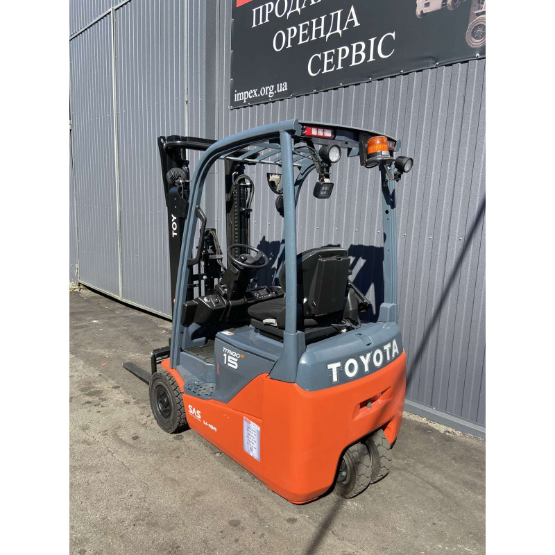 Електричний навантажувач TOYOTA 8FBE15T (Li-ION)