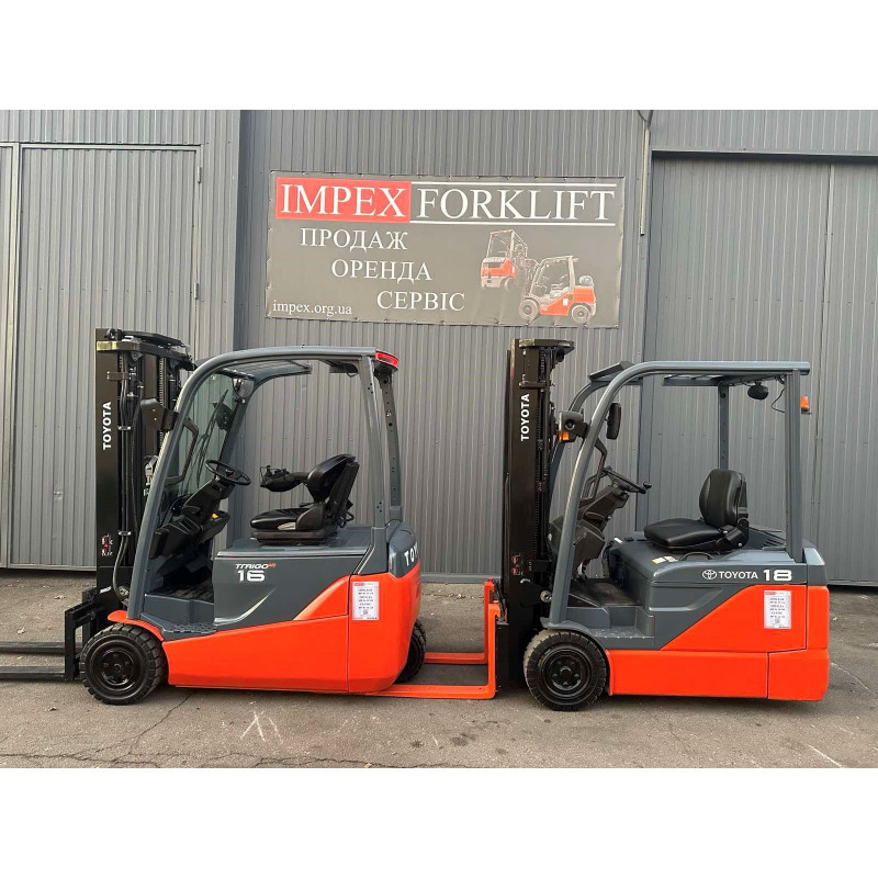 Электрический погрузчик TOYOTA 8FBE16T