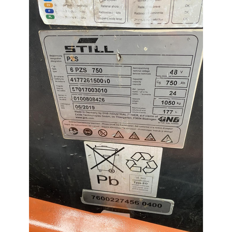 Електричний навантажувач TOYOTA 8FBM20T