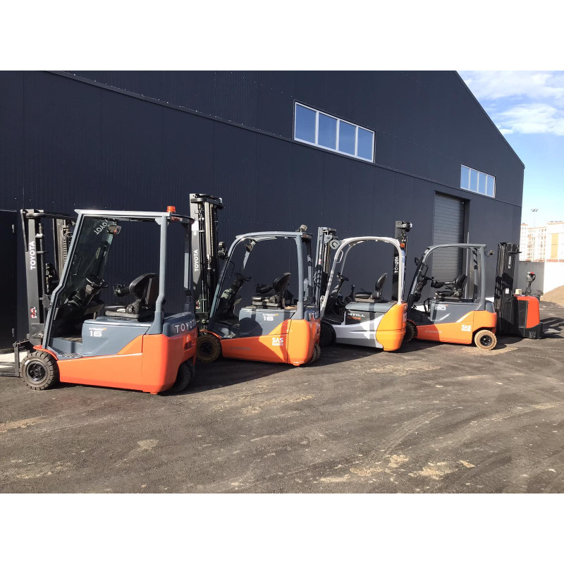 Електричний навантажувач TOYOTA 8FBE16T