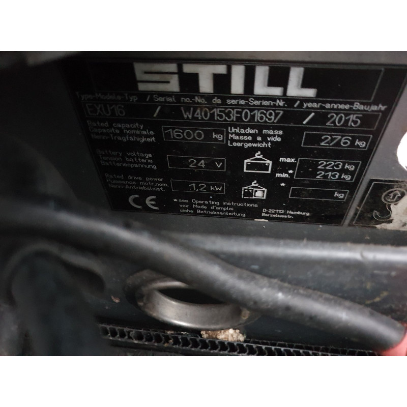 Тележка электрическая STILL EXU 16.