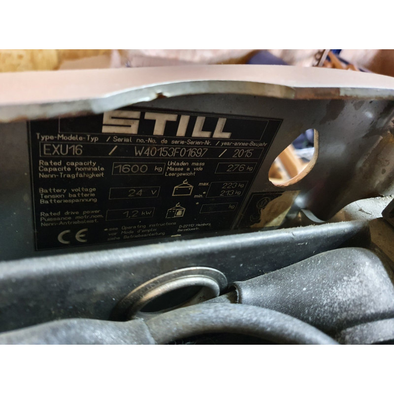 Тележка электрическая STILL EXU 16.