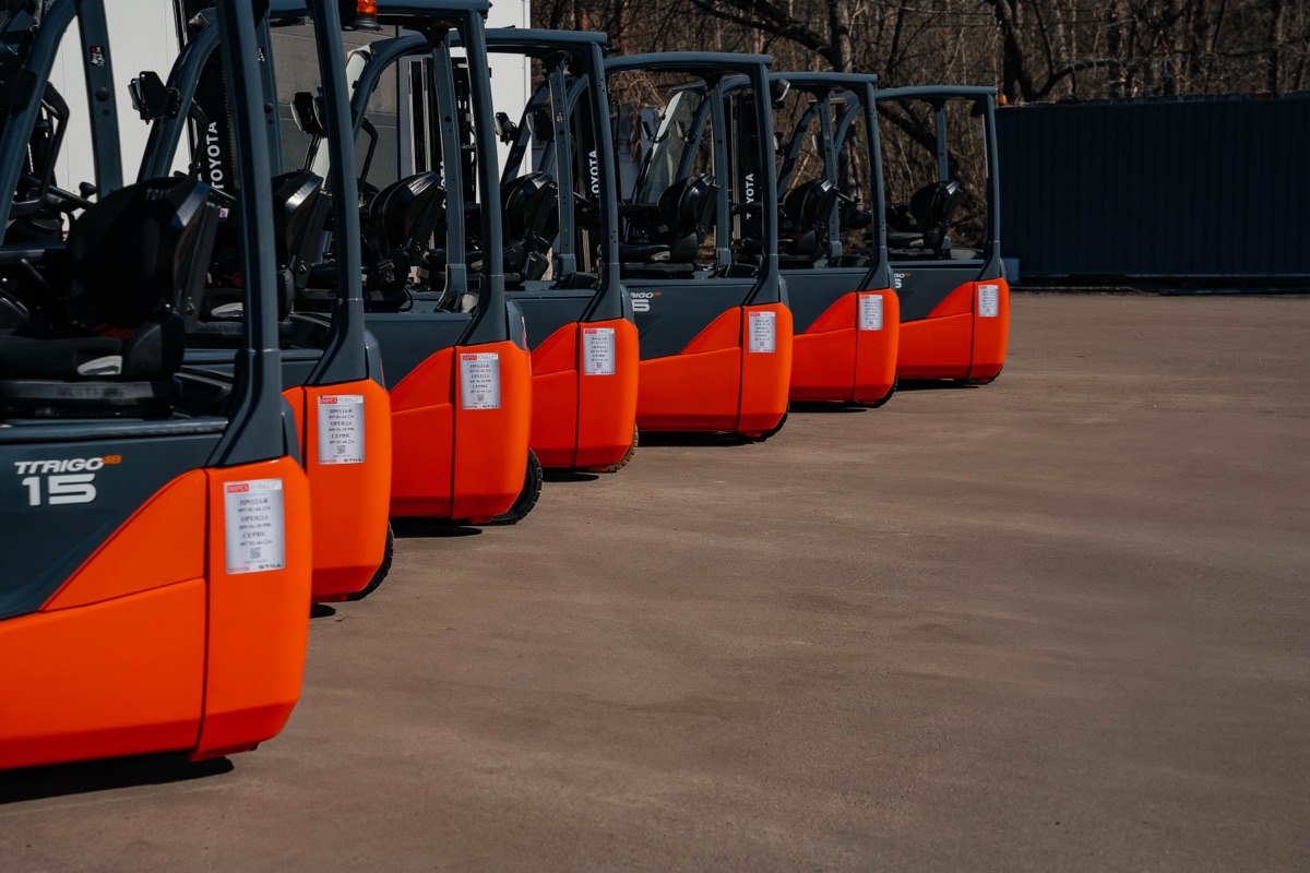 Вживані електронавантажувачі Toyota Traigo з цінниками на майданчику IMPEX