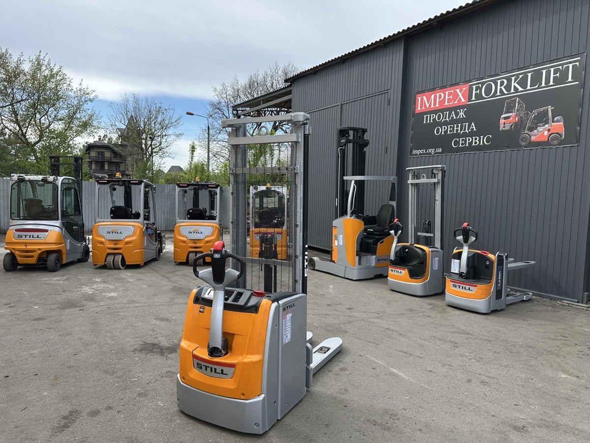 Электроштабелеры Still б/у на площадке Impex Forklift