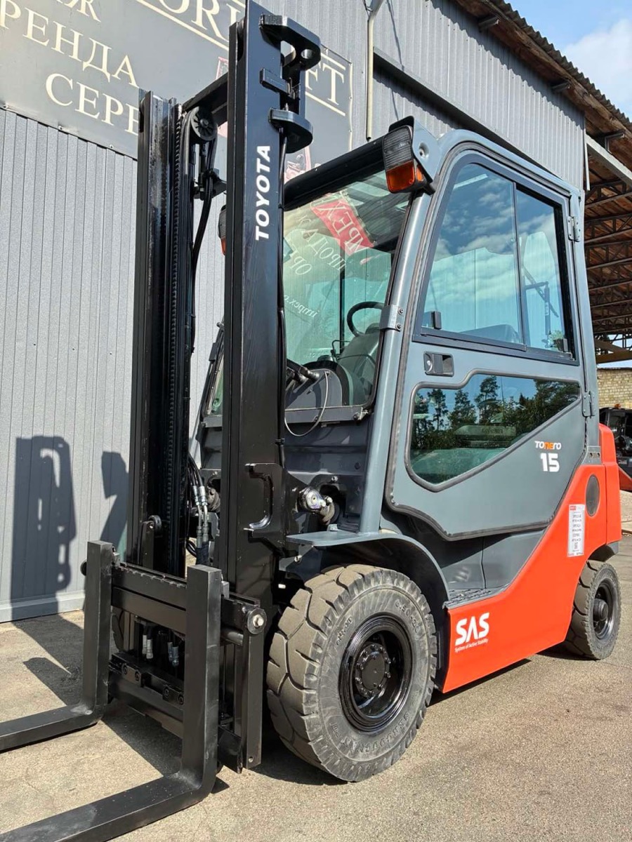 Щогла з підйомом 3300 мм навантажувача Toyota 02-8FGF15