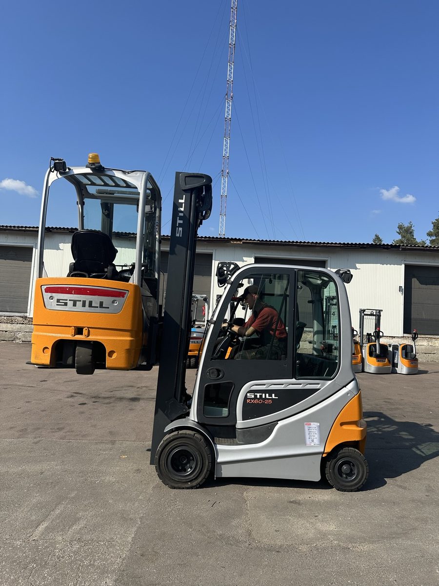 Електричний навантажувач STILL на майданчику IMPEX Forklift у Києві